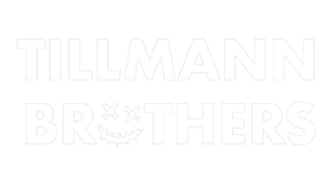 Tillmann Brothers Productions - Logo white